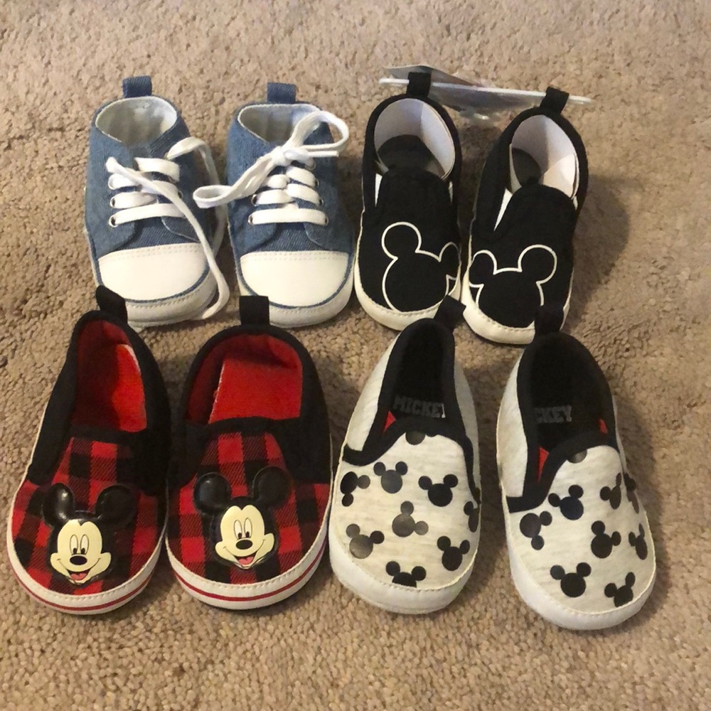 Baby boy crib shoes